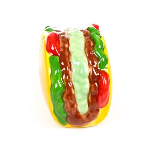 Ceramiczna pieprzniczka i solniczka - Frida the Taco & Hot Sauce - przyprawniki