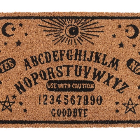 Wycieraczka z włókna kokosowego Talking Board Ouija