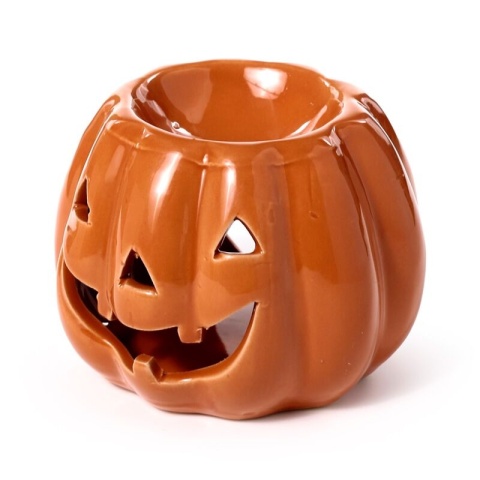 Ceramiczny palnik olejowy w kształcie dyni Jack O-Lantern