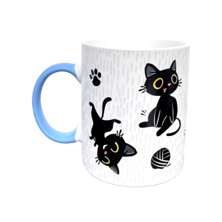 Kubek porcelanowy - Lucky the Black Cat 300ml