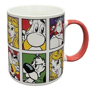 Kubek porcelanowy - Asterix Obelix Idefix Falbala 300ml