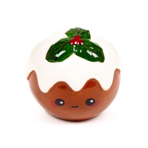 WYMIARY Solniczka i pieprzniczka - Christmas Pudding Foodiemals