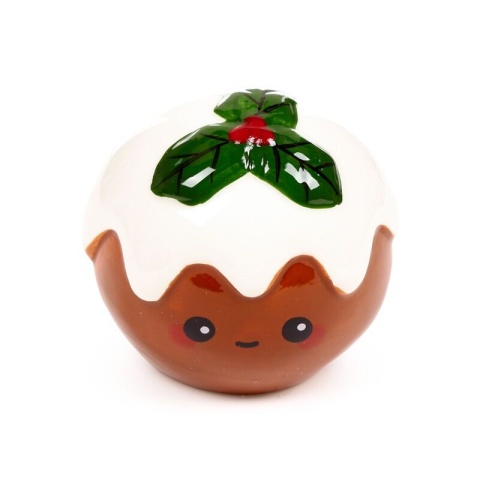 WYMIARY Solniczka i pieprzniczka - Christmas Pudding Foodiemals