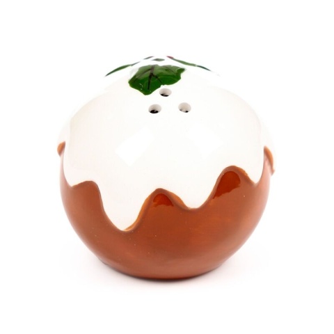 WYMIARY Solniczka i pieprzniczka - Christmas Pudding Foodiemals