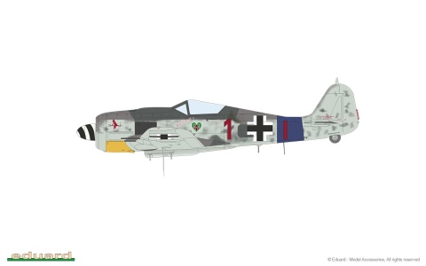 Eduard 7463 Fw 190A-8 standard wings Weekend edition 1:72 model samolotu