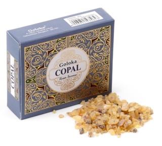 Kadzidełka żywiczne Goloka Copal w kryształkach 30g
