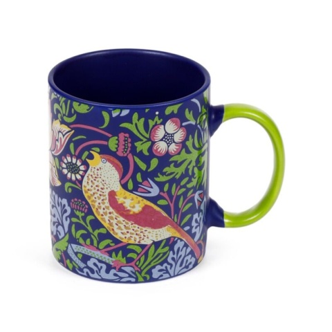 Kubek porcelanowy z motywem William Morris Złodziej truskawek