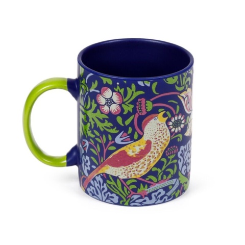 Kubek porcelanowy z motywem William Morris Złodziej truskawek