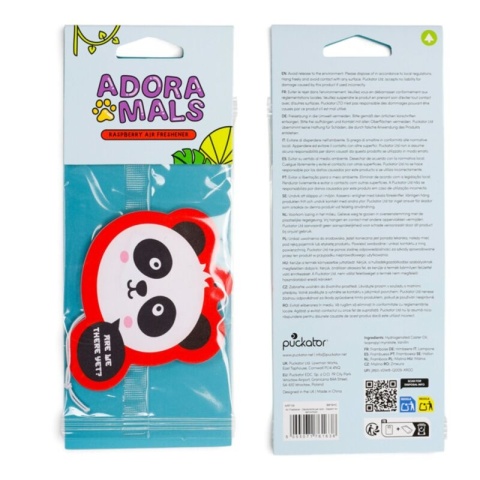 Odświeżacz powietrza Panda - Malinowy