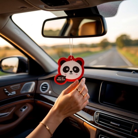 Odświeżacz powietrza Panda - Malinowy