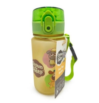 Plastikowa butelka na wodę dla dzieci 350ml Baranek Shaun bidon niekapek