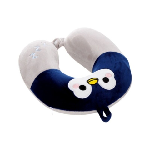 Mała poduszka podróżna dla dzieci - Pingwin - Chip the Penguin