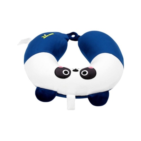 Poduszka podrózna dla dzieci z pianki memory Panda 29x33x8 cm