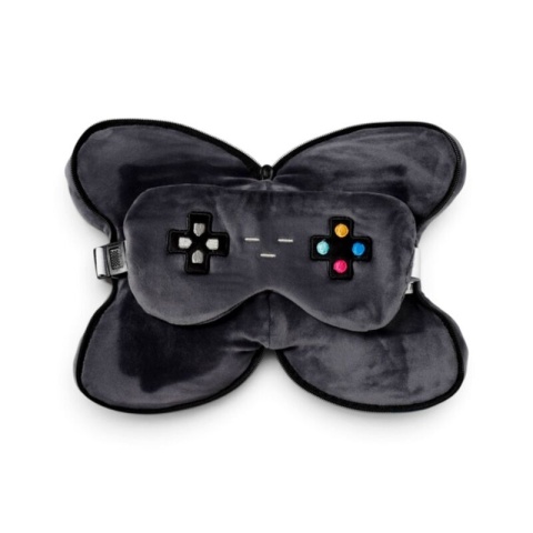 Poduszka podrózna z maską na oczy - maskotka Game Over pad