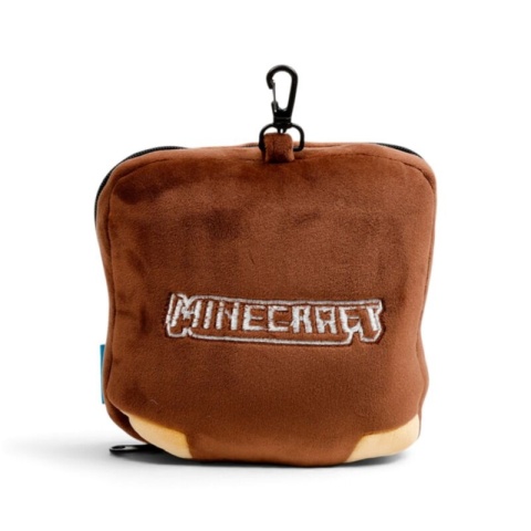 Poduszka podrózna z maską na oczy - maskotka Minecraft Steve