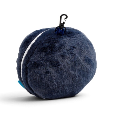 Poduszka podróżna z maską na oczy - maskotka Pingwin Chilly