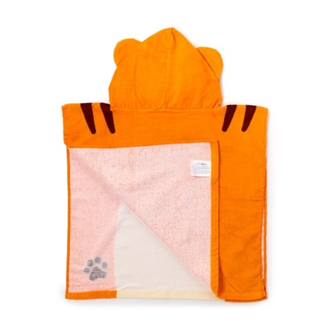 Ręcznik z kapturem dla dzieci Alfie the Tiger - tygrys 100x50 cm