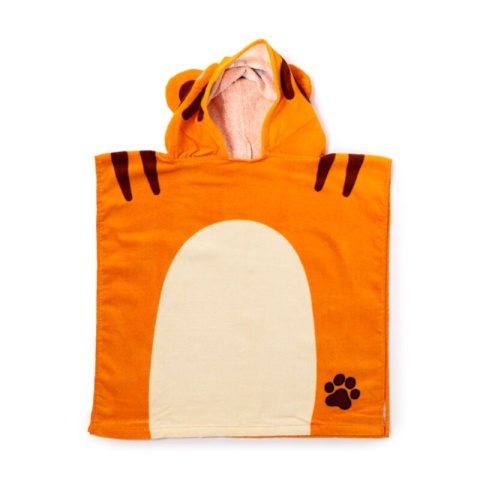 Ręcznik z kapturem dla dzieci Alfie the Tiger - tygrys 100x50 cm