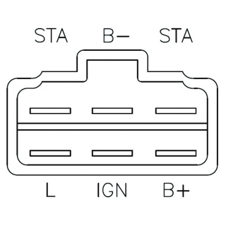 NOWY zewnętrzny regulator napięcia 14.7V GH5530 silniki KUBOTA 1981-2010