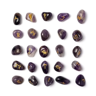 Runy Zestaw run z ametystu - Rune Oracle w woreczku