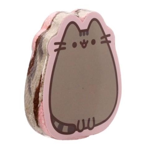 Skompresowany ręcznik podróżny kot Pusheen meow - różowy