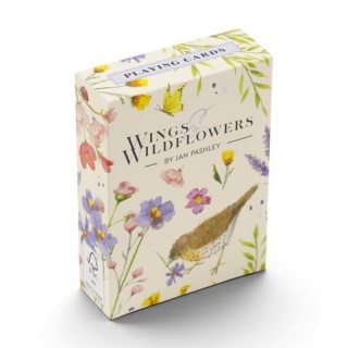 Standardowa talia kart do gry Jan Pashley Wings & Wildflowers