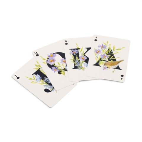 Standardowa talia kart do gry Jan Pashley Wings & Wildflowers