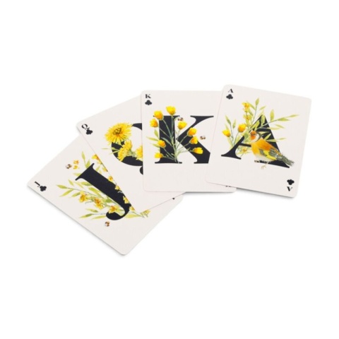 Standardowa talia kart do gry Jan Pashley Wings & Wildflowers