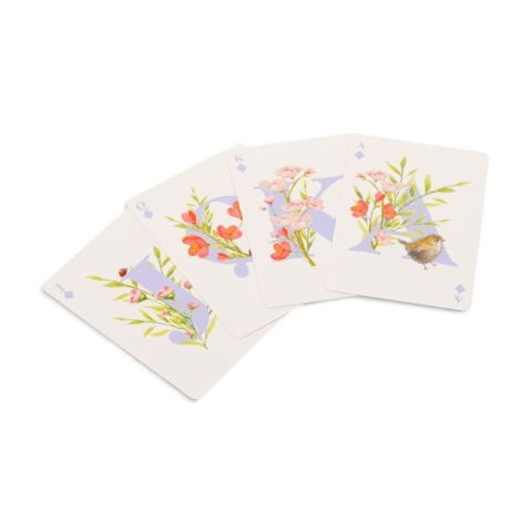 Standardowa talia kart do gry Jan Pashley Wings & Wildflowers