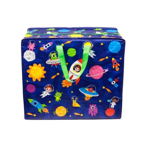 Uniwersalna Torba na pranie ubrania zabawki klocki Space Cadet