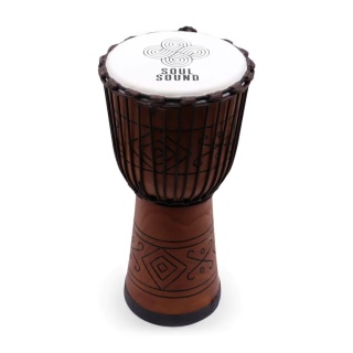 Duży Bęben Djembe Pro Dźwięk Duszy (niski) 50cm
