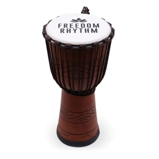 Duży Bęben Djembe Pro Rytm Wolności (wysoki) 50cm