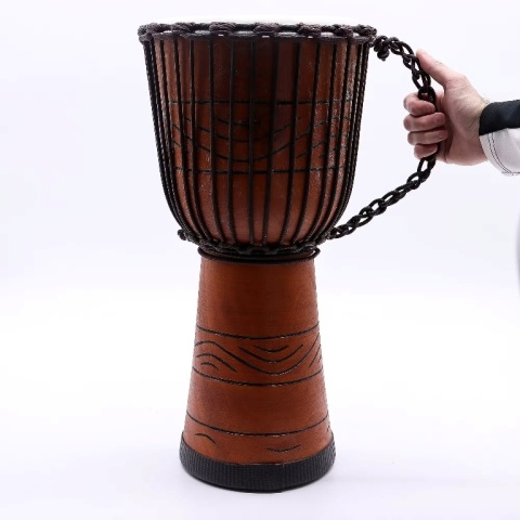 Duży Bęben Djembe Pro Rytm Wolności (wysoki) 50cm