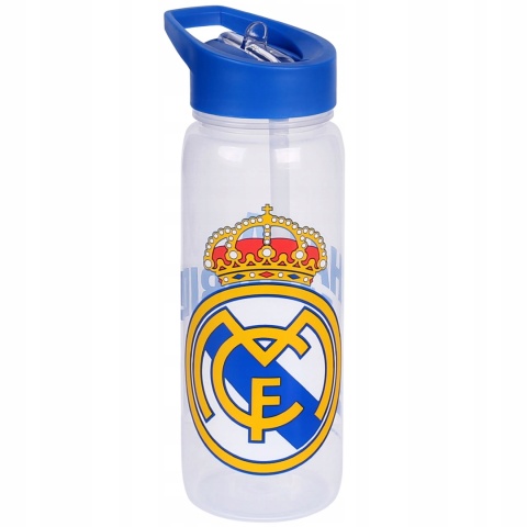 Plkastikowa butelka 600ml Real Madrid - bidon z ustnikiem
