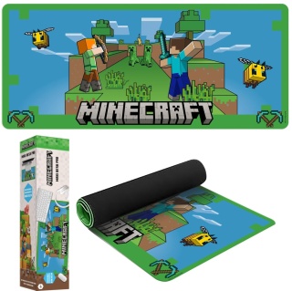Desk mat Minecraft - mata podkładka na biurko pod myszkę i klawiaturę
