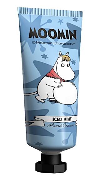 Krem do Rąk 30ml Muminki Świąteczne niebieski - Panna Migotka mrożona mięta