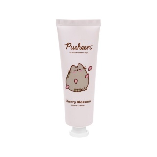 Krem do rąk 30ml Pusheen różowa tubka Kwiaty wiśni