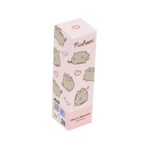 Krem do rąk 30ml Pusheen różowa tubka Kwiaty wiśni