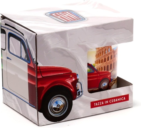 Kubek porcelanowy Fiat 500 - 300 ml