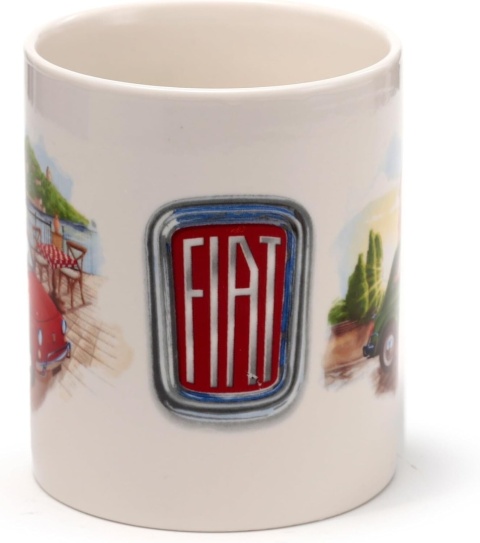 Kubek porcelanowy Fiat 500 - 300 ml