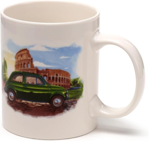 Kubek porcelanowy Fiat 500 - 300 ml