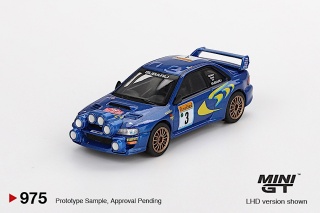 Mini GT 00975 Subaru S5 WRC98 #3 C.McRae 3rd Rally Monte-Carlo 1998 1:64
