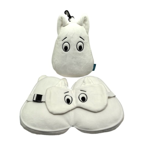 Moomin Poduszka podróżna z maską na oczy Muminki