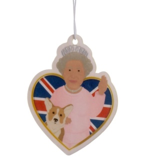 Odświeżacz Powietrza Royal Bloom - Air Freshener Królowa i Corgi