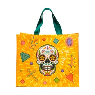 Torba na zakupy Day of the Dead dzień zmarłych 33x40x17 cm