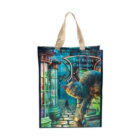 Torba na zakupy The Rusty Cauldron Cat Lisa Parker
