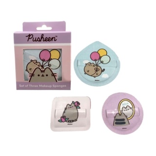 Zestaw 3 gąbeczek do makijażu z motywem Pusheen Cat