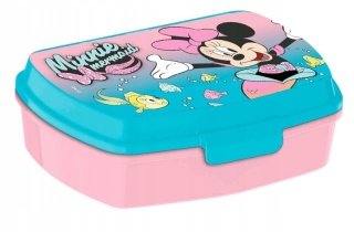 Zestaw śniadaniowy lunchbox + bidon 500ml Disney Myszka Minnie