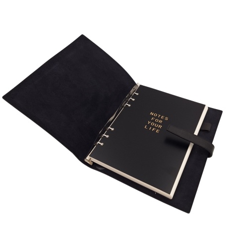 Elegancki Notes Skórzany A5 Vintage Retro z Zamknięciem - Pamiętnik Dziennik