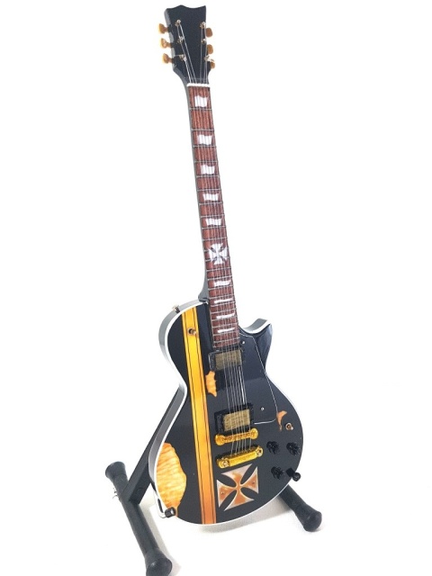 Mini gitara w stylu Metallica James Hetfield Iron Cross prezent dla muzyka